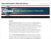 Tablet Screenshot of club-etincelle.org